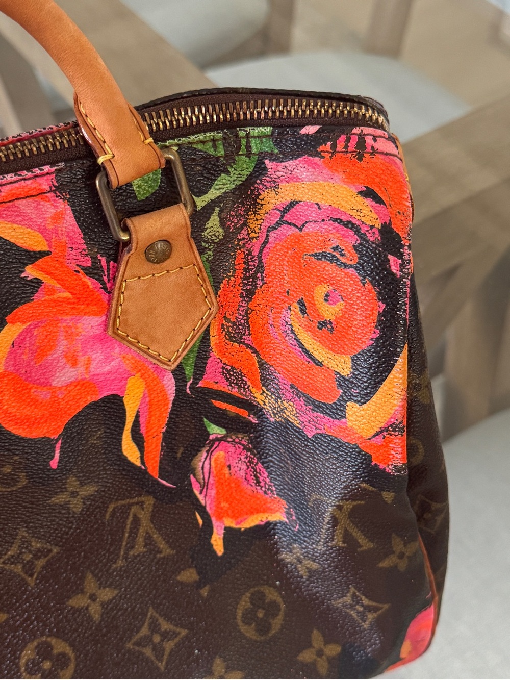 LOUIS VUITTON Monogram CANVAS Speedy 30 Stephen Sprouse Roses - Picture 10 of 16